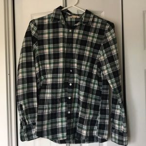 Brooks Brothers Navy blue/Forest Green Flannel